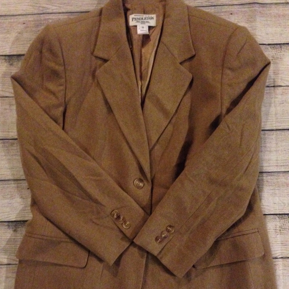 Women's Pendleton jacket 100% virgin wool